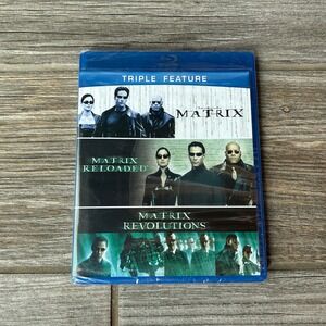 The Matrix Trilogy Triple Feature Blu-ray Film Collection - New Sealed‎